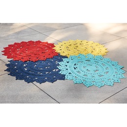 Solstice Braided Indoor/Outdoor Rug - 4&#39; Diam., , large