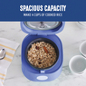 Greenlife 4-Cup Rice and Grains Cooker, Blue, large