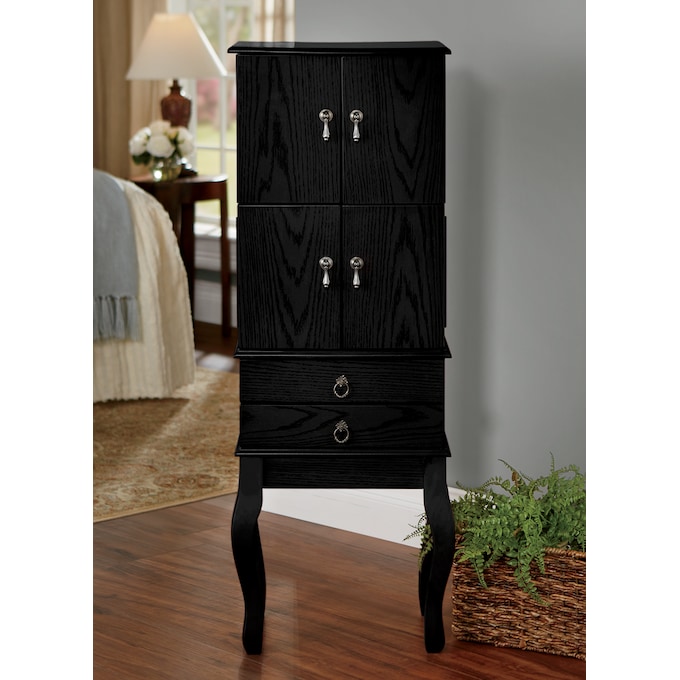 Camille Jewelry Armoire Montgomery Ward Camille Jewelry Armoire Montgomery Ward, Tall Jewelry Armoire