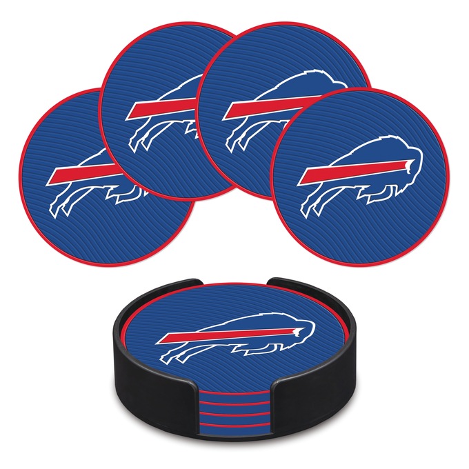 Set of 4 NFL Coasters, , large