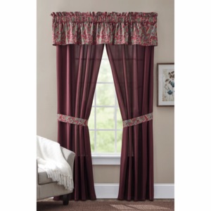 Jewel Paisley Panel Pair, , large