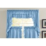 Mayfair Romantic Priscilla Ruffled Semi-Sheer Insert Valance, , large