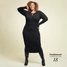 Dannie Keyhole Sweater Dress, , large