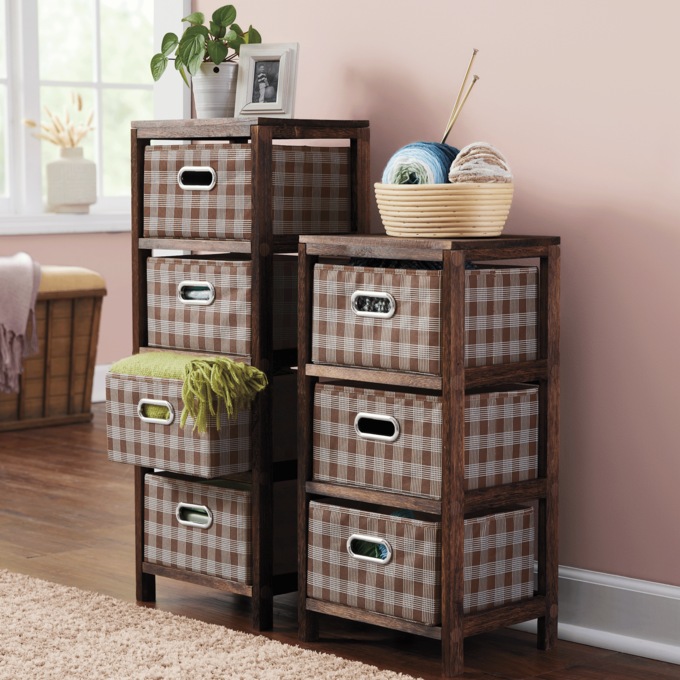 Plaid Storage, , large