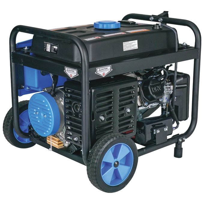 Pulsar 5250W/4250W Dual-Fuel Generator, Blue, large