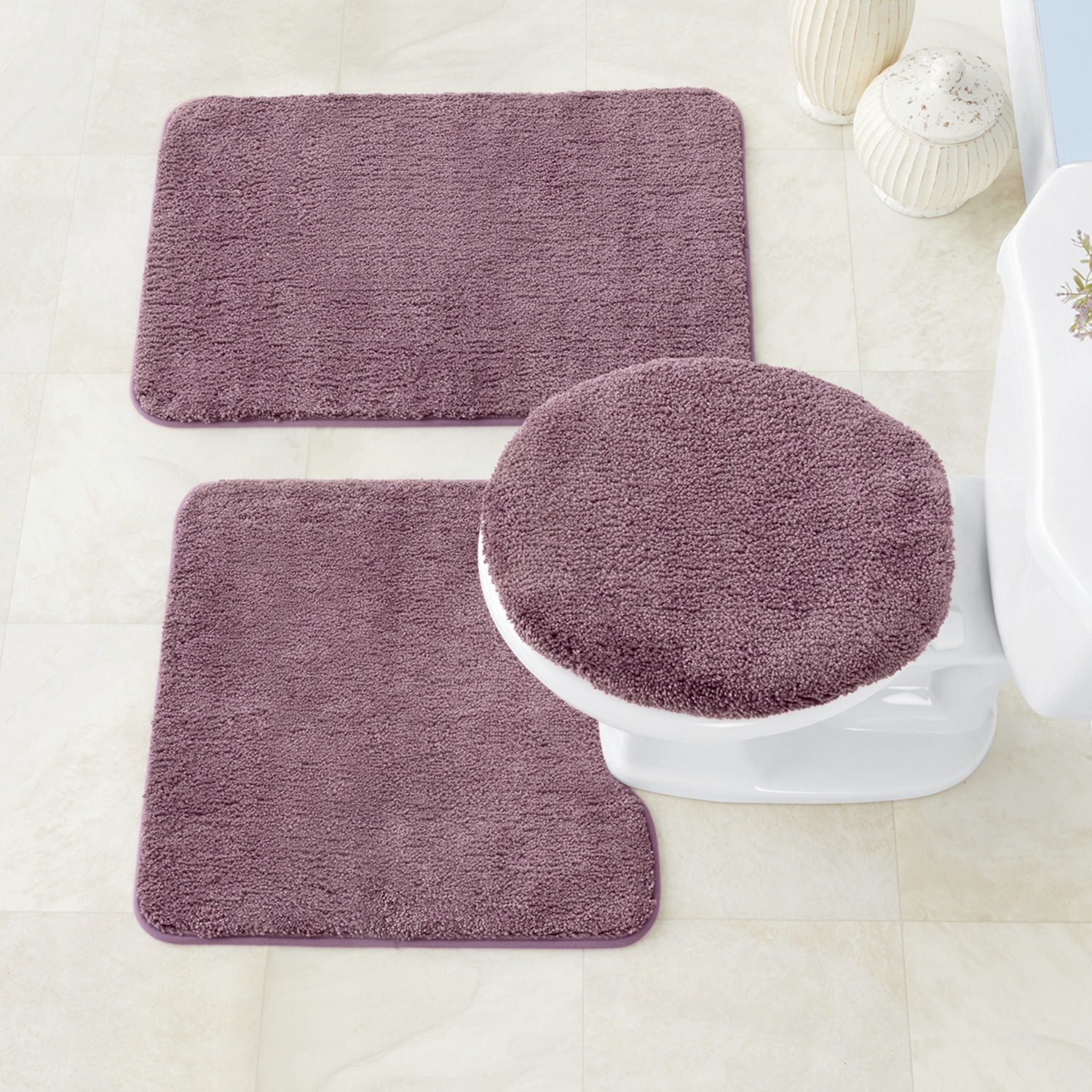 Mayfair 3 Piece Bath Mat Set Montgomery Ward