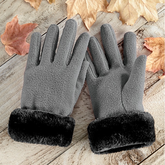 Fleece Gloves, , large