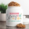 Personalized Spring Treat Jar, , large