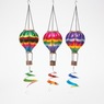 Solar Hot Air Balloon Hanging Lantern with Spinner, , large