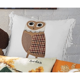 Owl Accent Pillow, , large