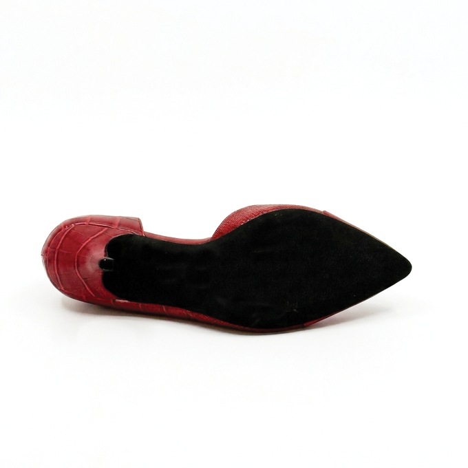 Patent and Croco D'Orsay Pump, , large