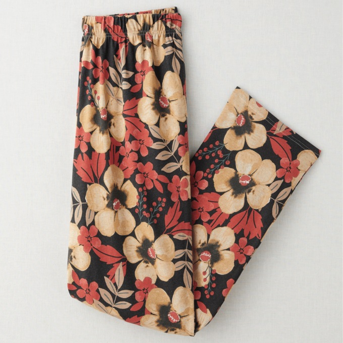 PJ Set with Free Shorts, Black, large