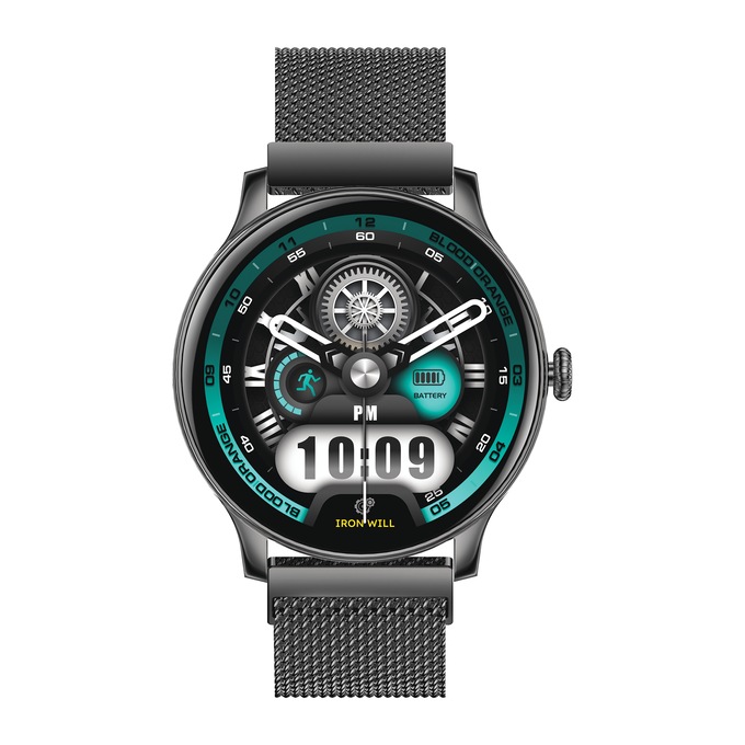 IG Round Smartwatch, Silver, large