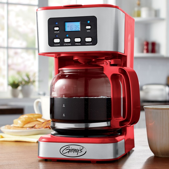 Ginny's® 12-Cup Coffee Maker, , large