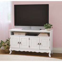Olivia Scroll TV Stand, , large