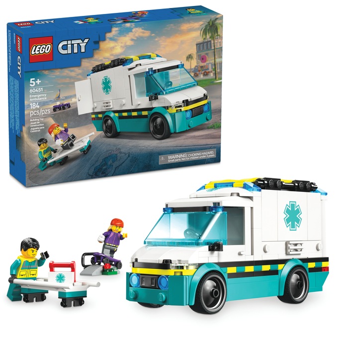 LEGO City Emergency Ambulance, Multi, large