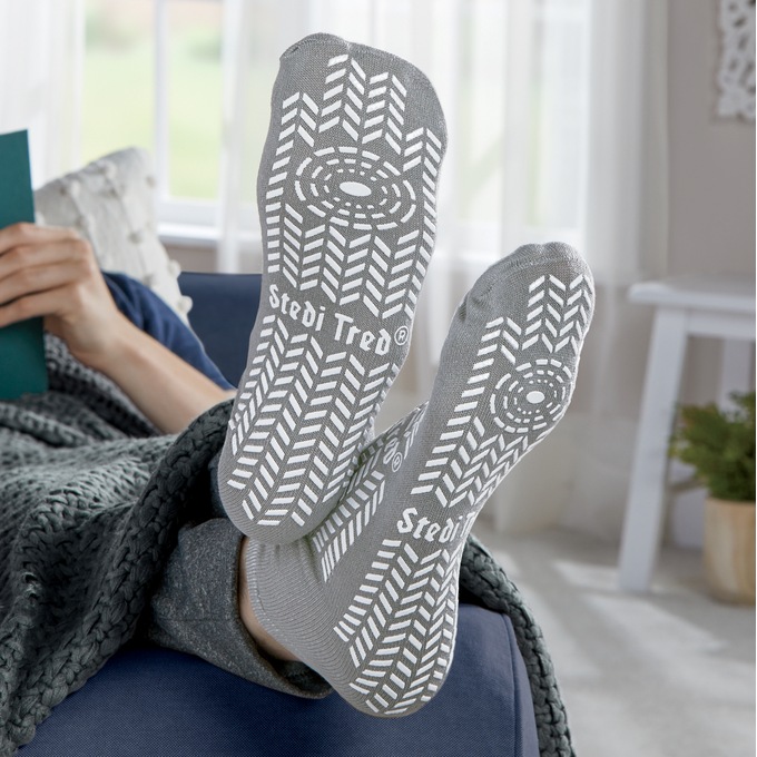 stedi tred safety slipper socks 3 pack montgomery ward