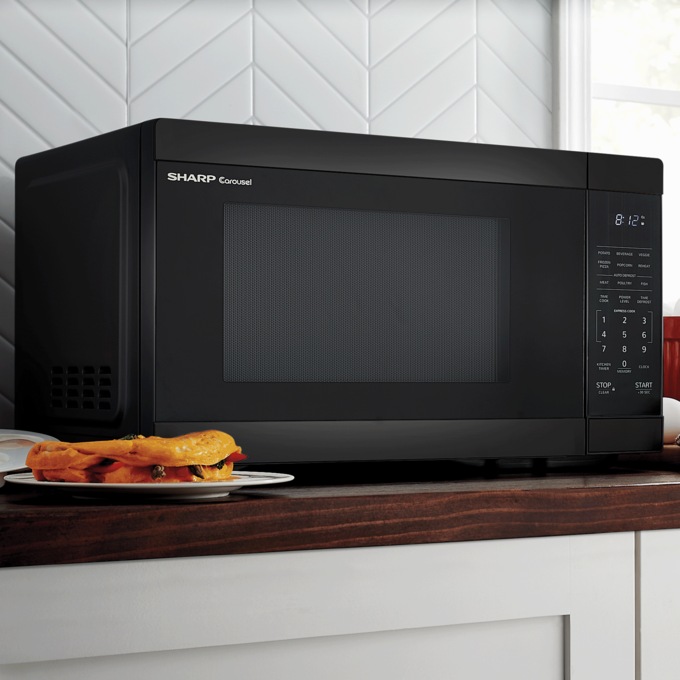 Sharp 1.4 cu. ft. Microwave, , large