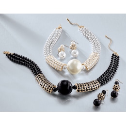 Ball Necklace and Earring Set, , large