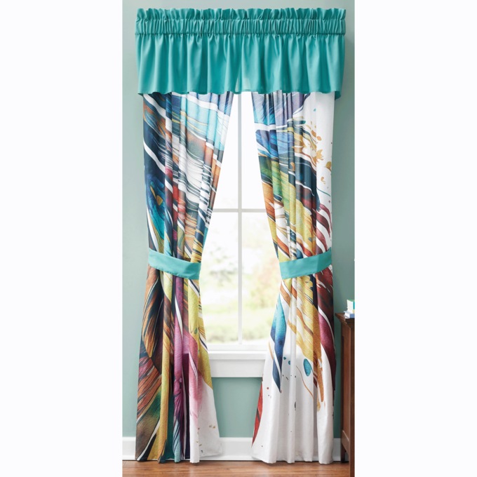 Feathers Valance, , large