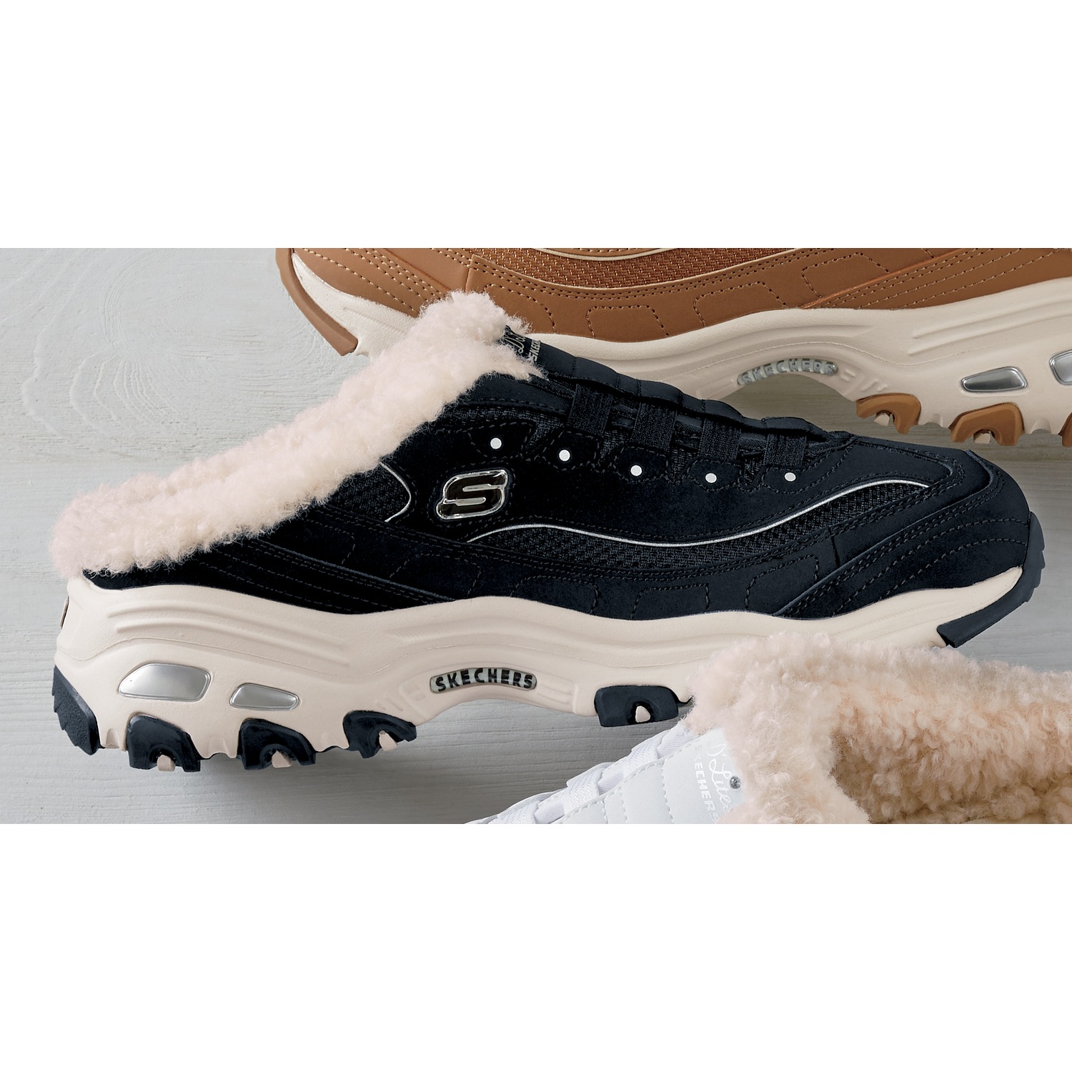 Skechers white juguetes on sale