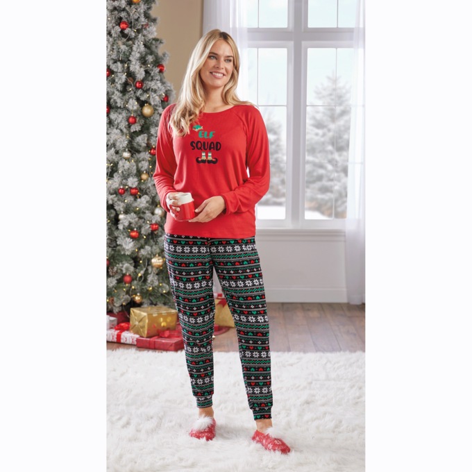 Elf Squad PJ Set, , large