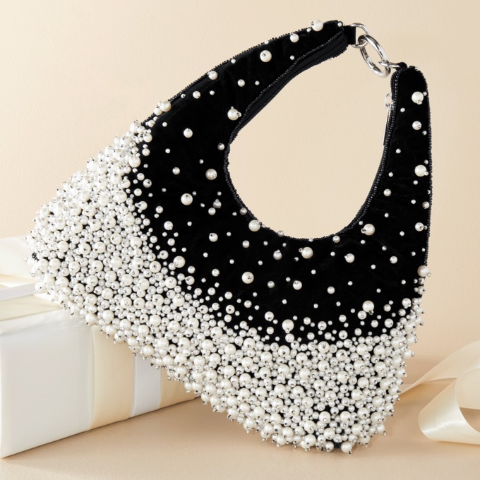 Kate Pearl Shoulder Bag, , large
