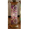 Mosaic Lit Pedestal Table, , large