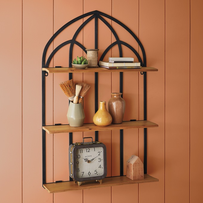 Teri 3-tier Wall Shelf, , large