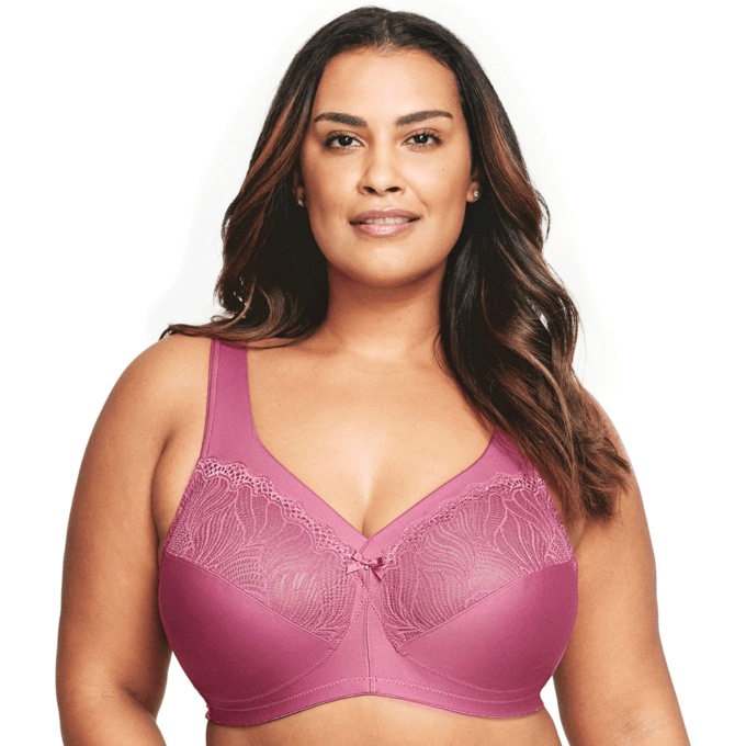 Glamorise® MagicLift® Natural Shape Support Bra, Red Violet, large