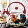 Rooster Whistling Tea Kettle, , large