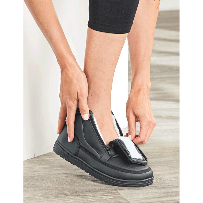 Women's Arctic Shoes, Black, large