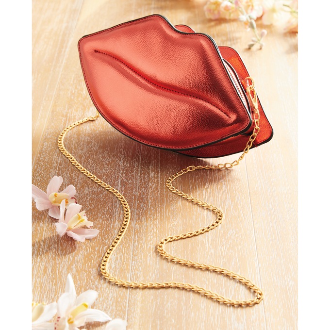 Red Lip Bag, , large