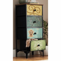 Talisa 4-Drawer Storage Cabinet, , large