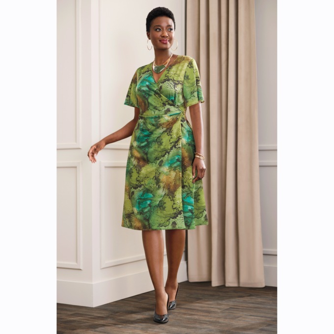 Talitha Fit And Flare Dress, , large