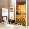 Sunflower Sunset Shower Curtain, , large