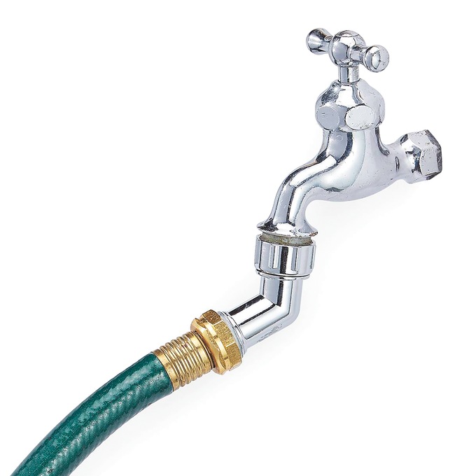 Chrome-Plated Hose Elbow, 3/4 Inch, , large