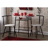 3-pc. Faux-marble Dining Set, , large