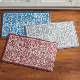 Distressed Anti-Fatigue Kitchen Mat, , large