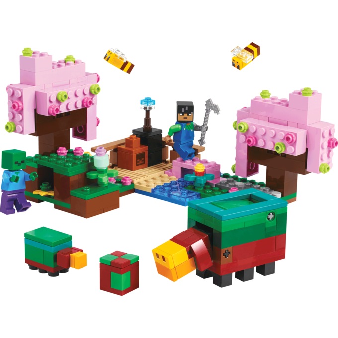 LEGO Minecraft The Cherry Blossom Garden, , large