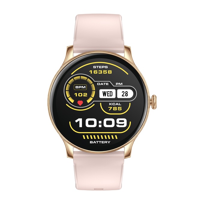 IG Round Smartwatch, Pink, large