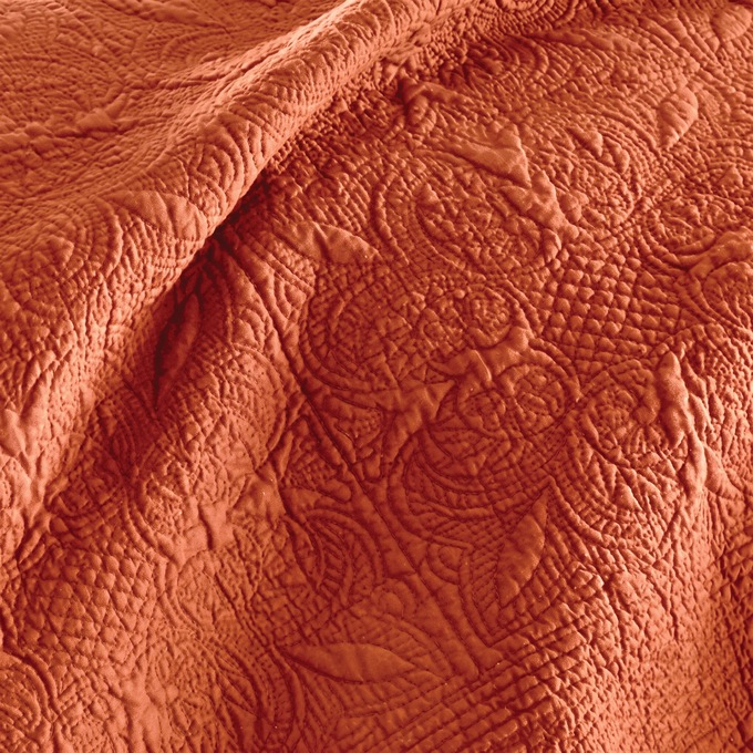 Chateau Oversized Reversible Cotton Quilt, , large