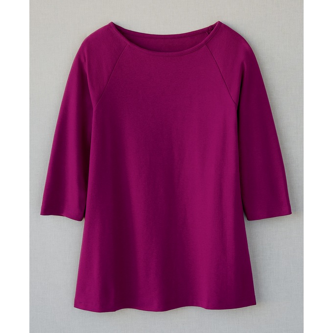 Betty Knit 3/4-Sleeve Top, , large