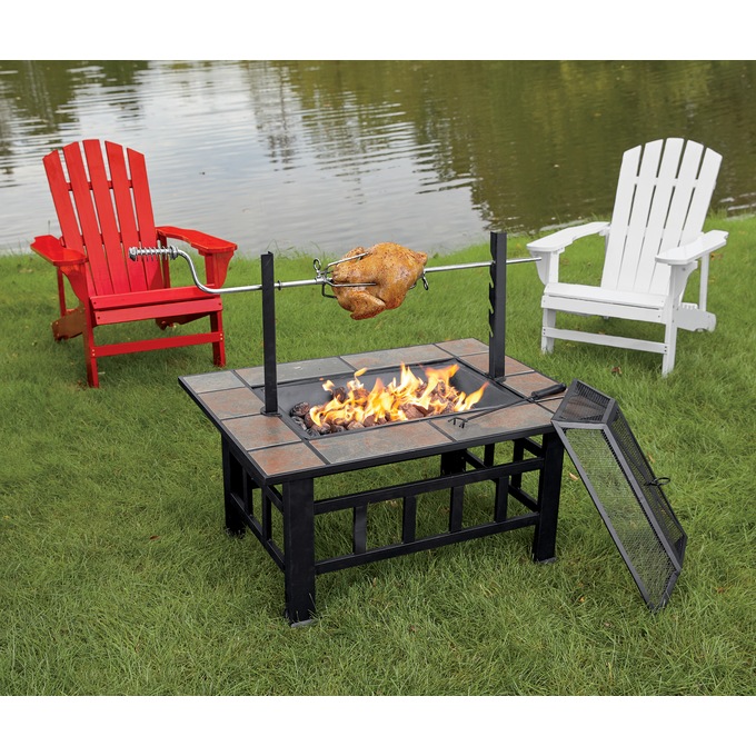 Leonard Wood Burning Fire Pit