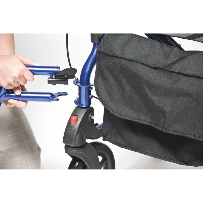 Lumex Hybrid LX Rollator Transport Chair, , large