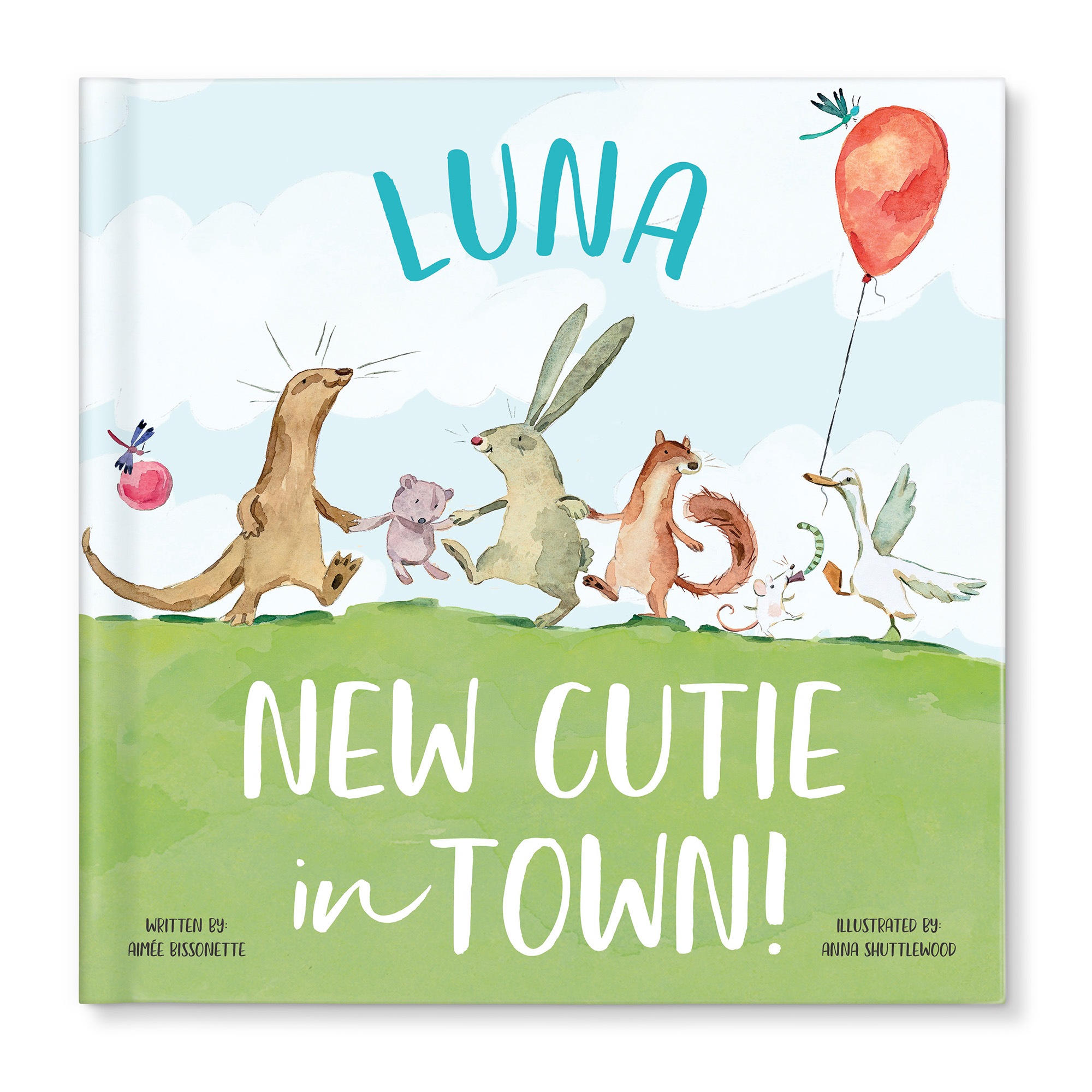 New Cutie in Town Personalized Book, , large