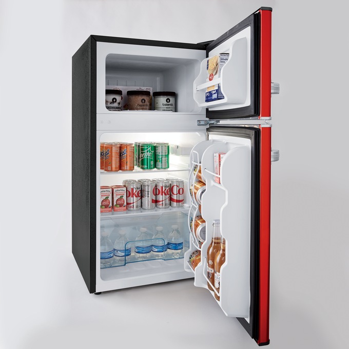 Ginny's 2-Door Retro Fridge/Freezer, , large