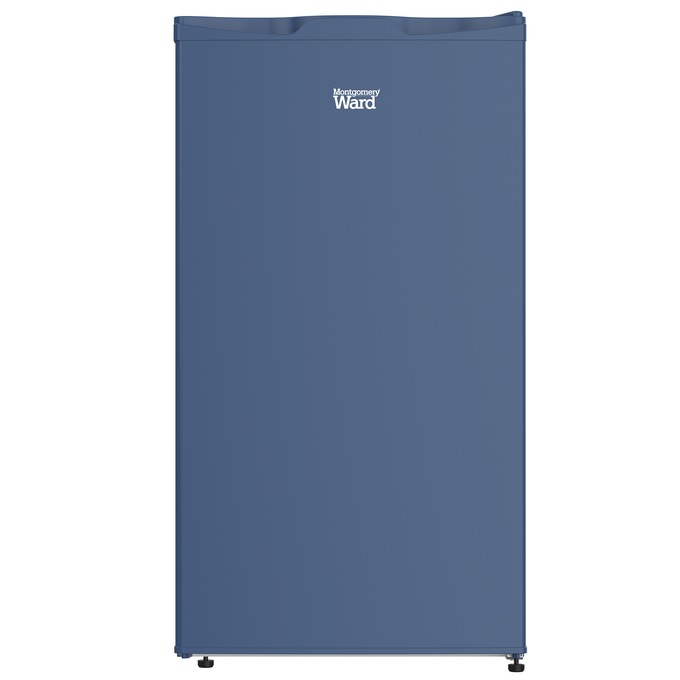 Montgomery Ward 3.2 cu. ft. Contemporary Fridge/Freezer, Gray or Blue, Marine, large