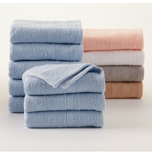Reliable Cotton 8-Pack Washcloth, , large