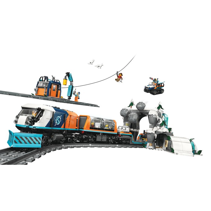 LEGO City Explorers' Arctic Polar Express Train, , large